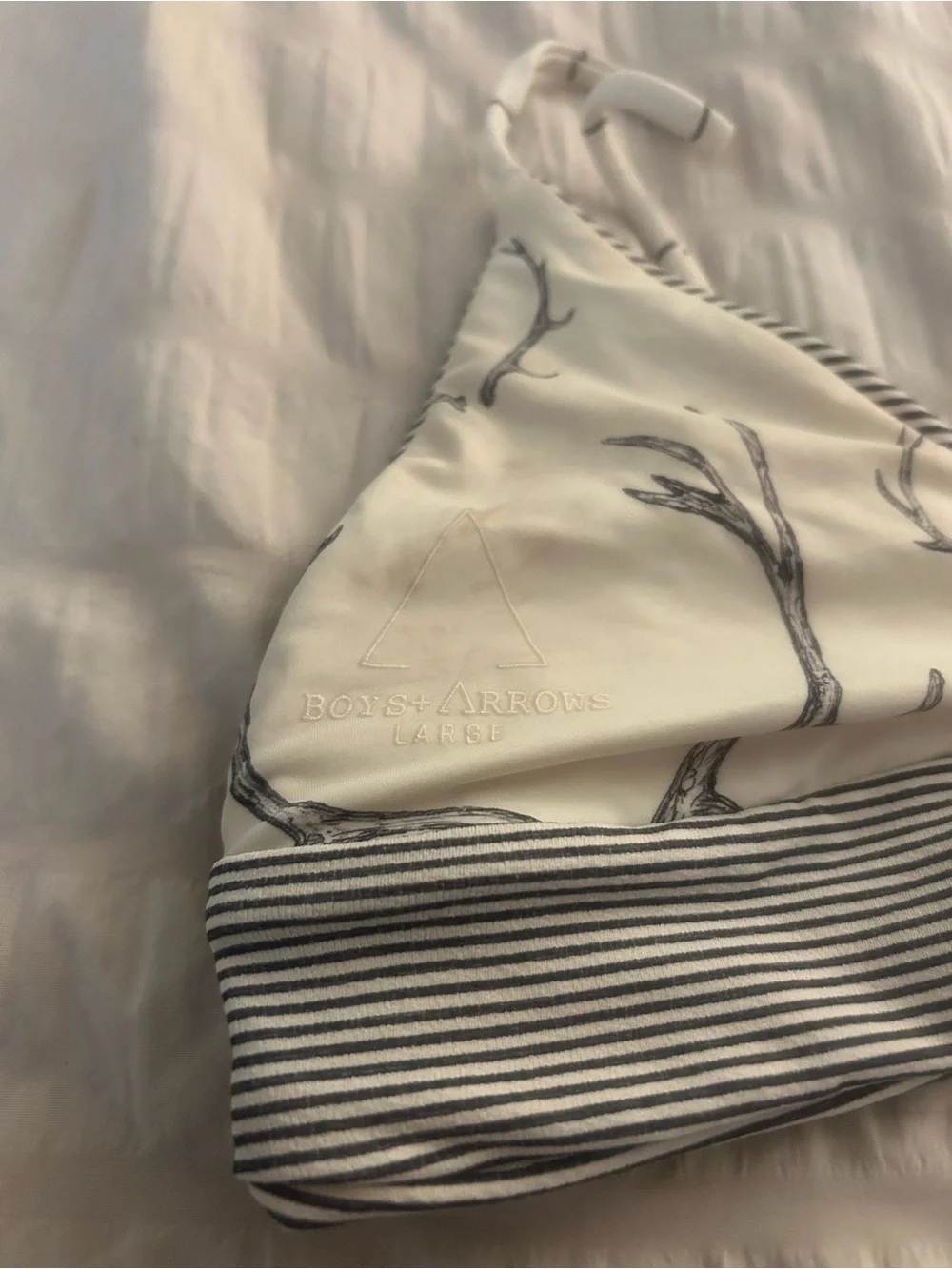 Boys and Arrows Reversible Bikini Top